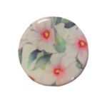 White Java Flower Phone Sticker