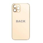 iPhone 12 PRO Max Back Glass (Bigger Camera Hole) – Gold