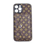 Luxurious BACK Wallet Series For Apple iPhone 13 Pro-Brown