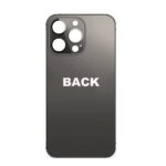 iPhone 13 Pro Back Glass (Bigger Camera Hole With 3mm sticker) – Black
