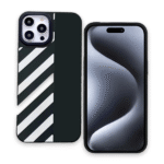 3D.FWhite Black&White For iPhone 15 Pro Max