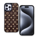 3D.New Love Case Brown for iPhone 16 Pro Max