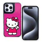 3D.Hello Catty For Iphone 15 Pro - Pink