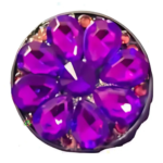 3D Diamond Phone Sticker-Purple