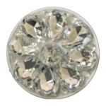 3D Diamond Phone Sticker-Silver