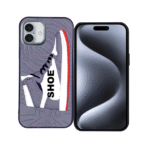3D.Shoe Case For iPhone 15 Plus/ 14 Plus- New "ASH"
