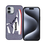 3D.Shoe Phone Case For Apple iPhone 12/12 Pro – Gray