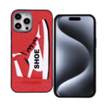 3D.Shoe Case For iPhone 13 Pro - New Red