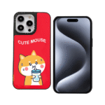 3D.Cute Mouse For Iphone 12/12Pro – Red