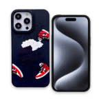 3D.Neck Do It Red&Black For iPhone 14 Pro Max