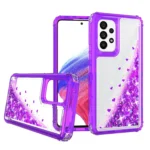 Liquid Sand Case For Samsung Galaxy S21FE –Purple