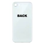 iPhone 8 Back Glass (Bigger Camera Hole) - Silver