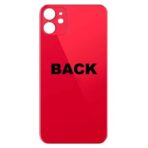 iPhone XR Back Glass (Bigger Camera Hole) - Red