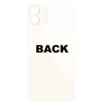 iPhone 11 PRO Back Glass (Bigger Camera Hole) - White