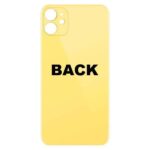iPhone 11 Back Glass (Bigger Camera Hole) - Yellow