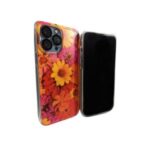 Blossm Series Case For iPhone 6/6S/7/8/SE2020-Orange Bloom