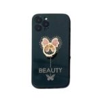 Candy Butterfly Ring Case For iPhone XR-Black