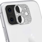 Camera Lens Protector For iPhone 12 - Glitter Silver