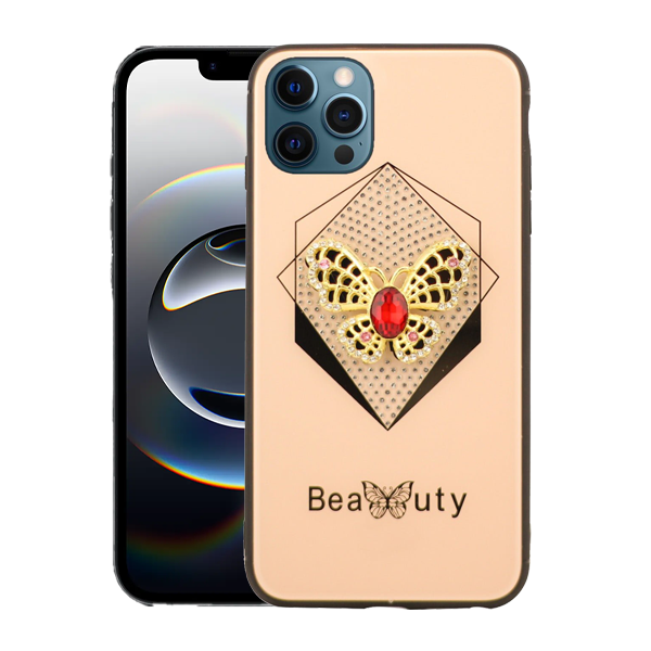 Candy Beauty Butterfly Case For iPhone 13 Pro Max-White