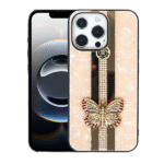 Candy Butterfly Case For iPhone 13 Pro Max-Rose Gold