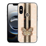 Candy Butterfly Case For iPhone XR-Rose Gold