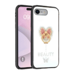 Candy Butterfly Ring Case For iPhone 6/6sP/7P/8 Plus-White