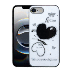 Candy Heart Case For iPhone 6p/6sP/7P/8P-White
