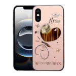 Candy Heart Case For iPhone XR-Rose Gold