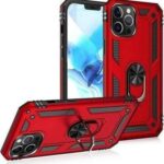Elegant Hybrid Case for iPhone XS Max-Red