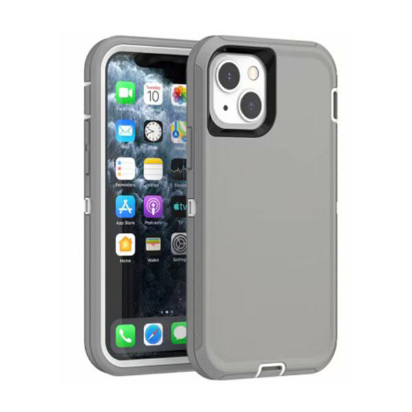 Defender Heavy Duty For Apple iPhone 11-Gray
