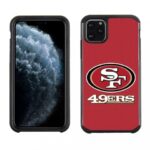NFL Licensed San Francisco 49ers Red Textured Case for iPhone 13