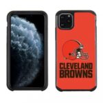 NFL Licensed Cleveland Browns Red Textured For iPhone 11 Pro Max
