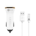 MILA CAR Charger 2.4 A With Micro USB/V9 Cable Model(ML-101)