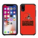 NFL Licensed Cleveland Browns Red Textured For iPhone 6/6sP/7P/8Plus