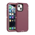 Defender Heavy Duty For Apple iPhone XR- Burgundy