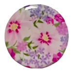 Pink & Purple Flower Phone Sticker