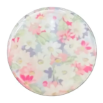 Pink & White Flower Phone Sticker