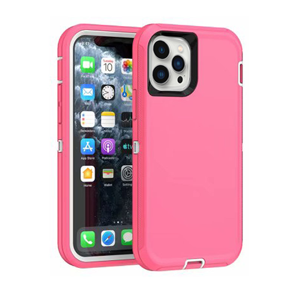 Defender Heavy Duty for Iphone 15 Pro - Pink