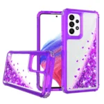 Liquid Sand Case For Samsung A53- Purple