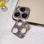 Camera Lens Protector For iPhone 12 - Glitter Gold