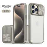 Fusion Transparent Case For iPhone 13 Pro Titanium