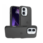 Silicon.Apple Logo Case For Iphone 16 Plus-Black - Image 2
