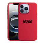 Silicon.Neck Series For Apple iPhone 15 Pro-Red