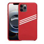 Silicon.addidas Series For Apple iPhone 12/12 Pro-Red