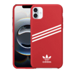 Silicon.addidas Series For Apple iPhone 12/12 Pro-Red - Image 2