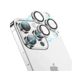 Camera Lens Protector For iPhone 13 Pro/13 Pro Max- Metal Silver