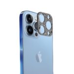 Camera Lens Protector For iPhone 11 Pro- Glitter Black