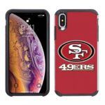 NFL Licensed San Francisco 49ers Red Textured Case for iPhone 13