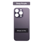 iPhone 14 Pro Back Glass (Bigger Camera Hole) – Purple