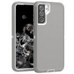 Defend Heavy Duty Case For Samsung-S21-Gray